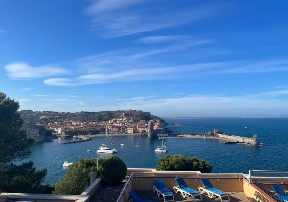 Apartamento Vue Exceptionnelle Sur La Baie De Collioure Exterior foto