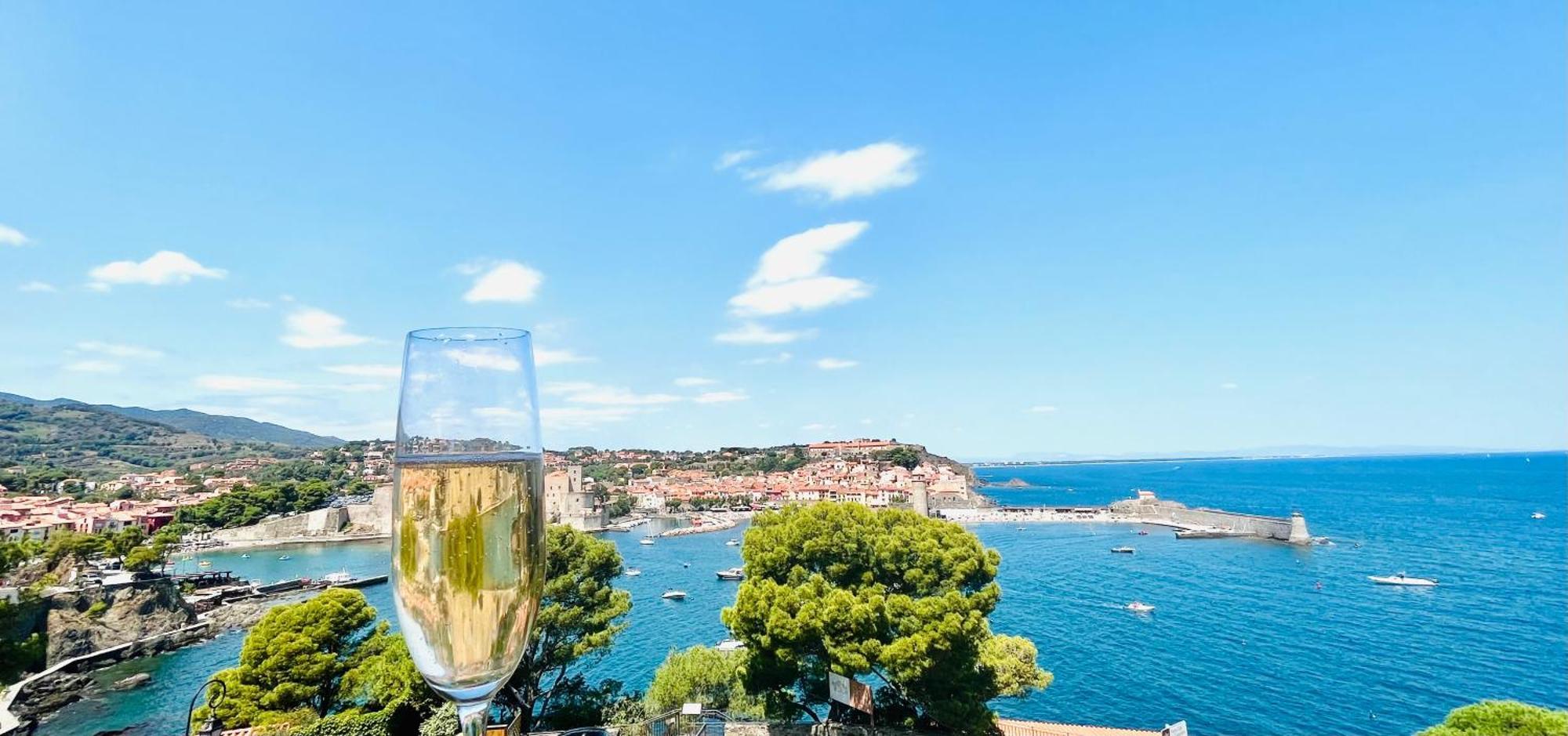 Apartamento Vue Exceptionnelle Sur La Baie De Collioure Exterior foto