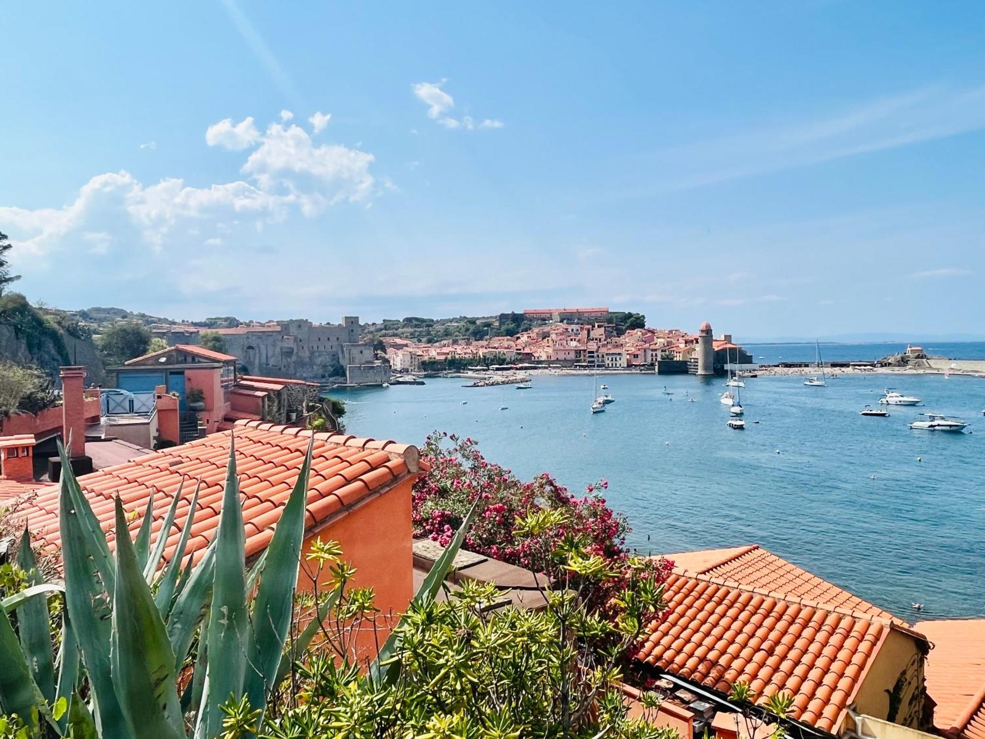 Apartamento Vue Exceptionnelle Sur La Baie De Collioure Exterior foto